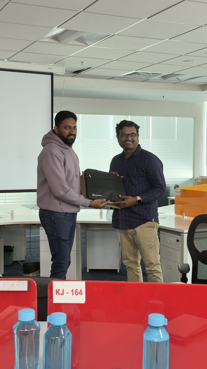 browserstack's tweet photo. Another great #QAMeetup in Hyderabad! 🚀 

A big thank you to the speakers for sharing valuable insights, a special thanks to our Chapter Leader for bringing the community together, and to @Innominds for hosting us!

Loved the conversations? Keep them going with the BrowserStack QA community on Discord: https://t.co/0NZYoJBk5z

See you at the next one! 👋