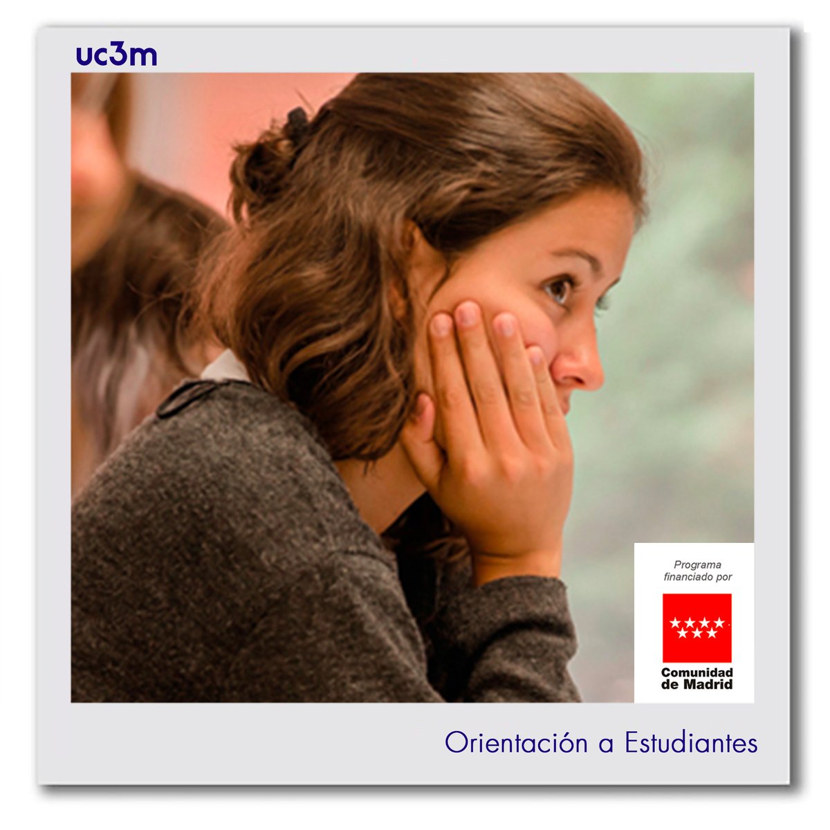 OrientacionUC3M's tweet photo. 💙 Ayudas Complementarias UC3M para situaciones socioeconómicas desfavorables 💶

Si atraviesas un momento difícil, te apoyamos con hasta 3.000 € en tu Grado o Máster en la @uc3m . Programa financiado por la @ComunidadMadrid .

🗓️ Hasta el 29/04/2027

🔗 https://t.co/1OPBCJvCom https://t.co/6KENm4dQ2q