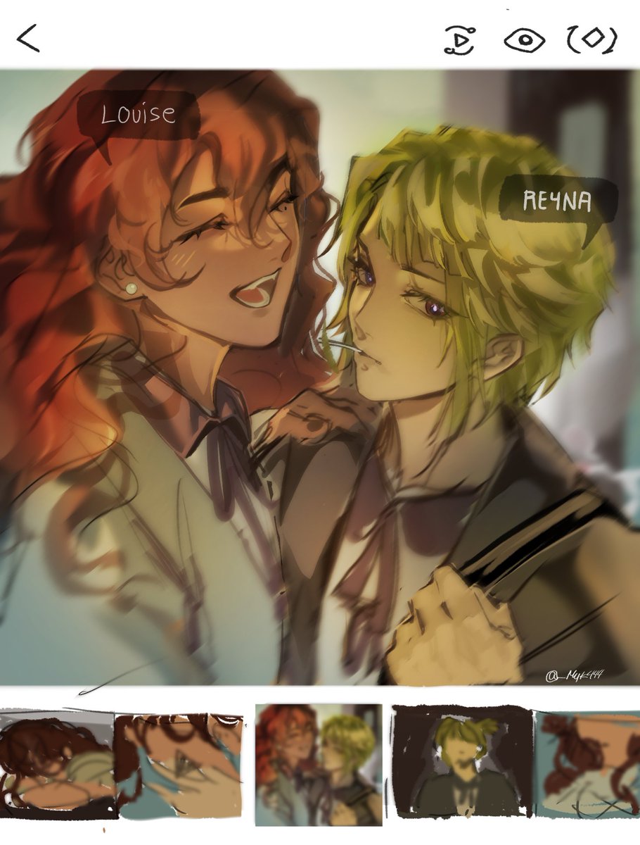 _myk444's tweet photo. Shiptober for day 1-4🧚‍♂️ yall getting to know my ocs hehe https://t.co/OZcePMC9ae