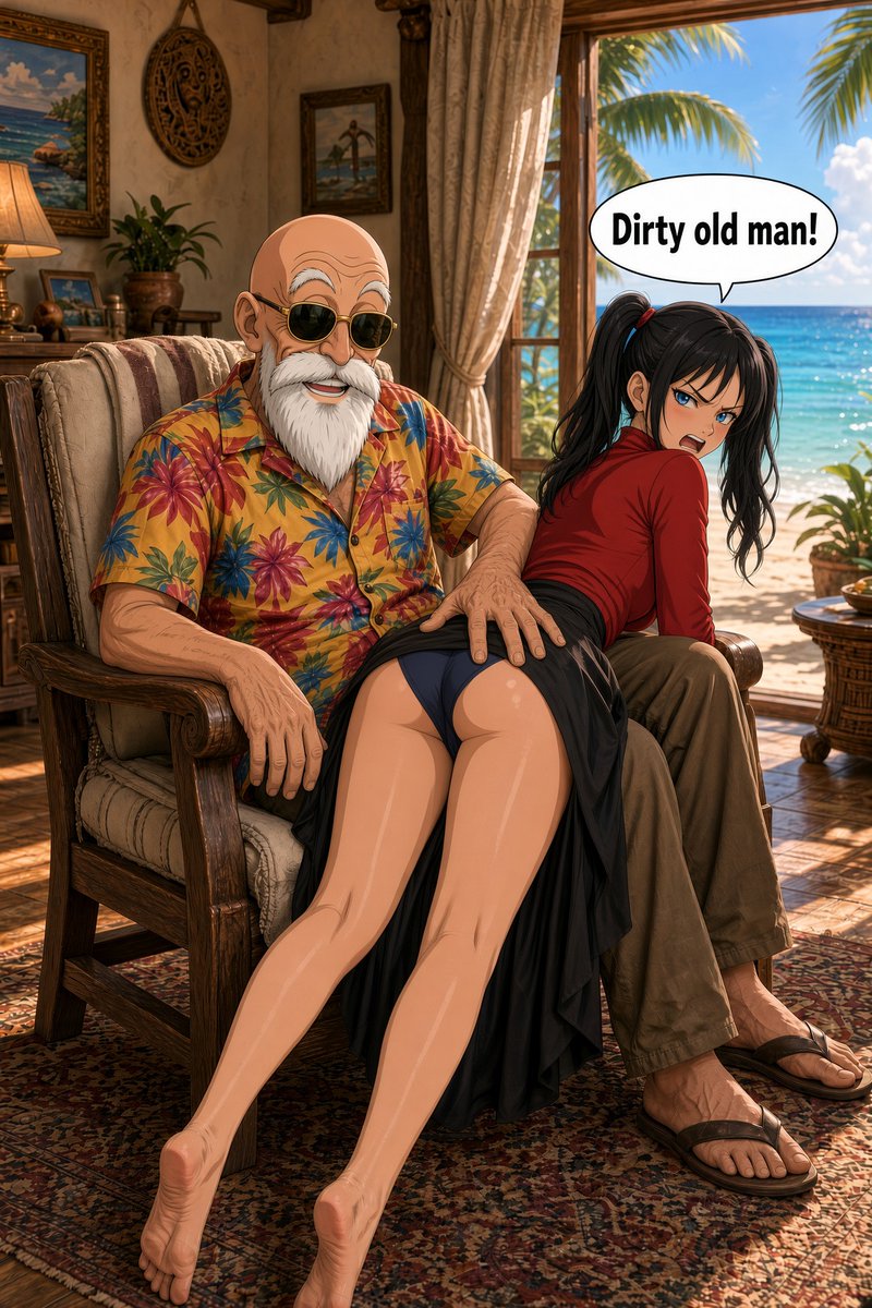 RoshisAtelier's tweet photo. Roshi/Rin crossover

#spanking #dbz #rintohsaka #rin #fate #dragonball #sexy #anime #animegirls https://t.co/wrv0zupYlz