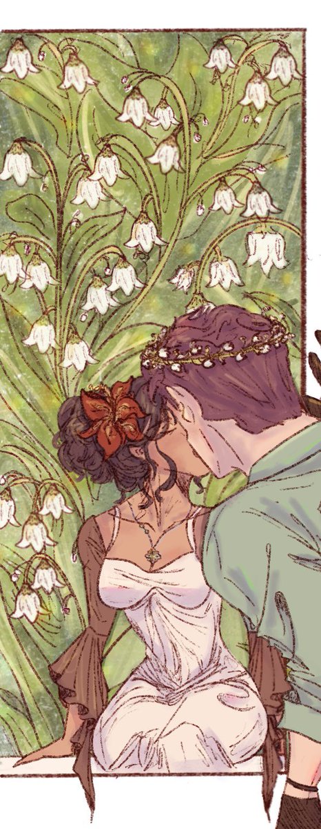 softbewitcher's tweet photo. day 1 : lily of the valley 

(he’ll defy the laws and come back to us)

#Valktober #BringValkoBack https://t.co/BxccKnj9O7