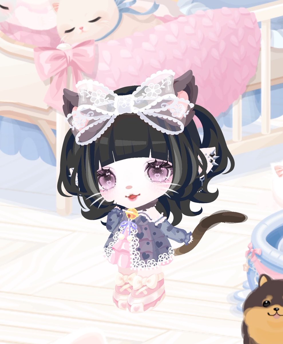 bbk84p's tweet photo. 猫鼻なくて元からある鼻で代用💧
でもかわいい♡ https://t.co/YFDMItNPST