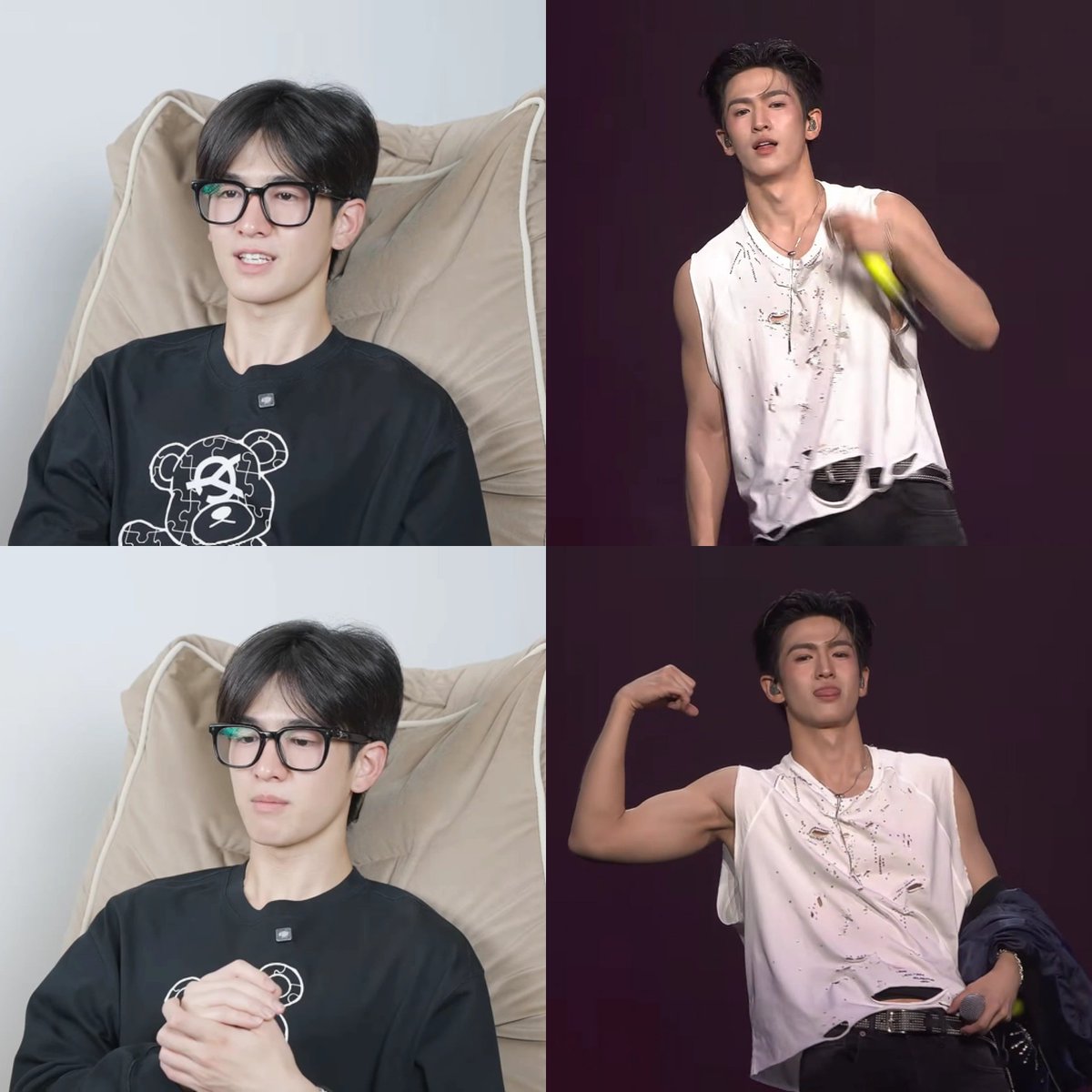 mdwiizz's tweet photo. ถ้าไม่รู้จักมาก่อน แล้วมีคนบอกว่าคนละคนกัน นี่เชื่อ

#JINWOOKkim
#BUS_LIGHTASONE https://t.co/z00r7qdl2O