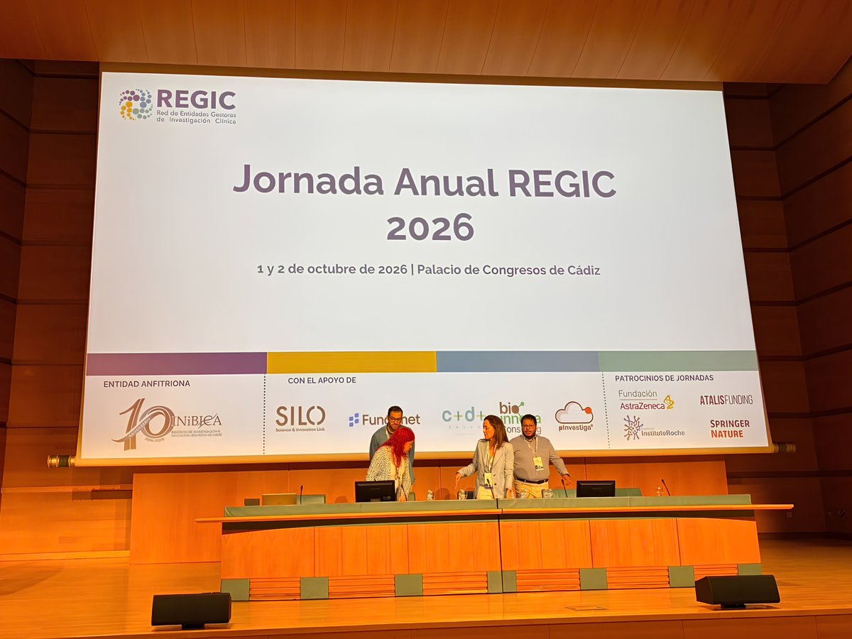 _ibima's tweet photo. Hoy en #Cádiz, desde #FIMABIS / #IBIMA participamos en las #JornadasREGIC2026 de @_regic. 🧬

Junto a los compañeros de la RFGI-SSPA, seguimos sumando en la excelencia de la #GestiónBiomédica.

@FProgresoysalud @INiBICA_IIS @ibsGRANADA @IMIBIC @FabisHuelva @ibis_sevilla https://t.co/jDDdv6rkeS