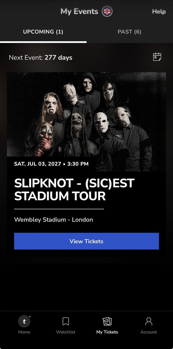 SmithJohnsk3's tweet photo. I HAVE SLIPKNOT TICKETS FOR LONDON
 
selling x4 extra Slipknot tickets at Wembley Stadium London
Can be sold individually, reply or dm if interested 

wtb iso wts slipknot tickets wembley stadium london https://t.co/NEvg9jbERP