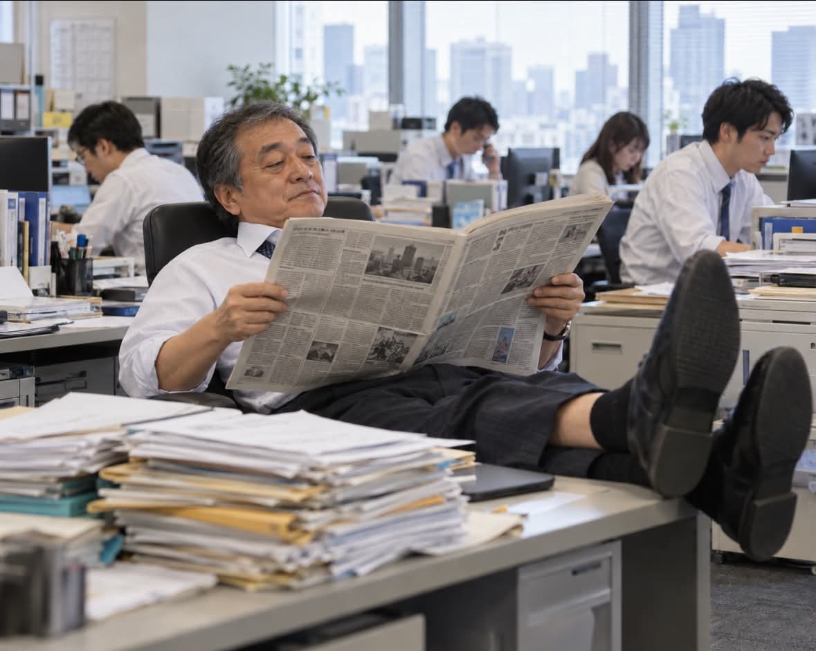 nkwks0's tweet photo. 会社でやっかいなのはどっち？

←入社半年で辞めるZ世代　　　
仕事しないのに辞めない長老→ https://t.co/Upco3WscCJ