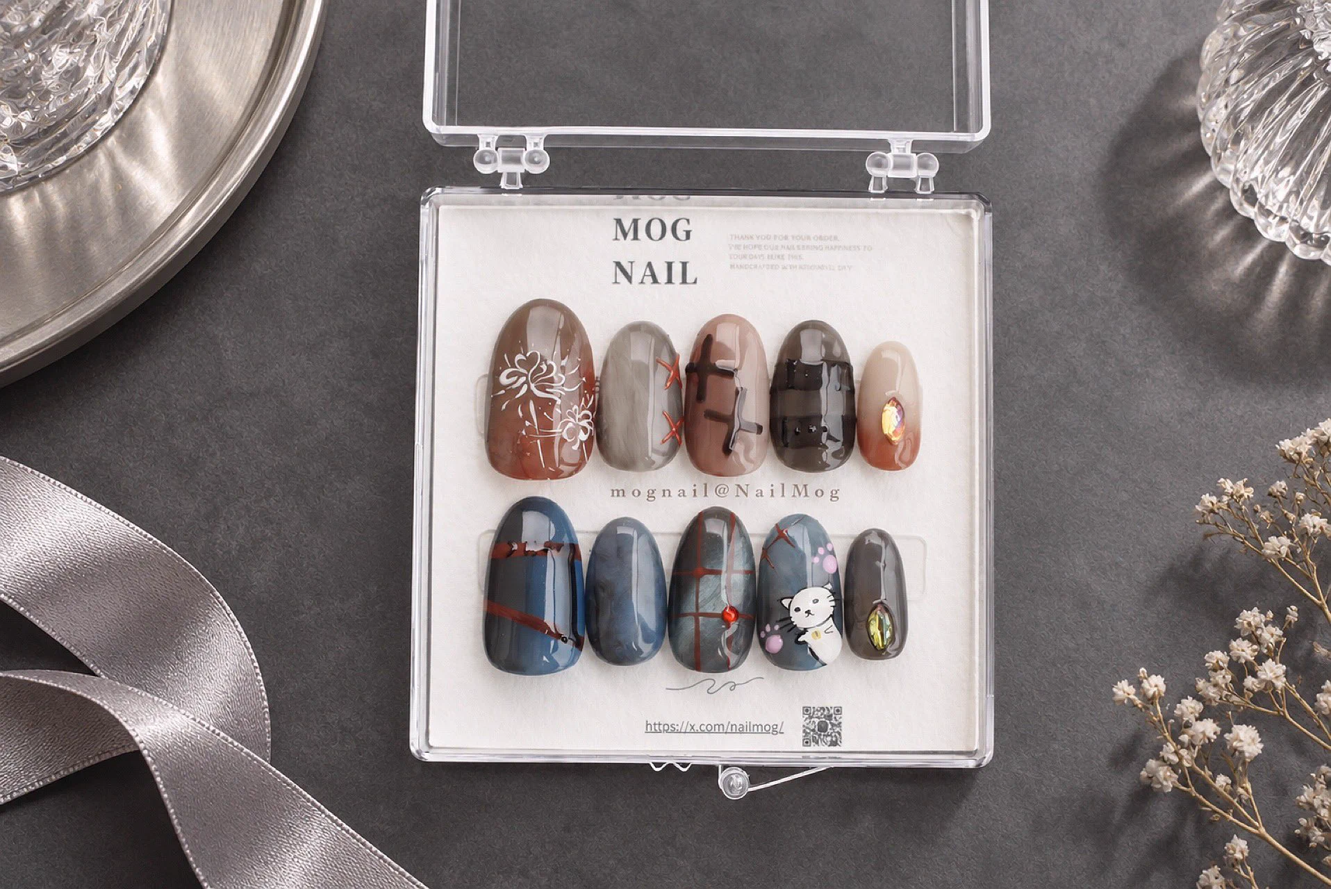 私やで様✽オーダーネイルチップ mognail ♡ ネイルチップオーダー販売 on X: 
