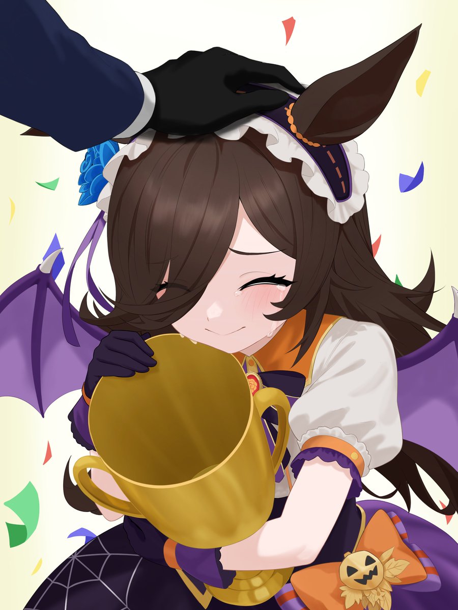 Llewellyn_Blue's tweet photo. For winning the Scorpio cup, Rice Shower asked for headpats

Little does she know, she would have gotten headpats anyway

#ウマ娘 #umamusume https://t.co/LnXD6Lq9tb