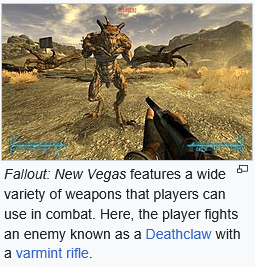 bacyyy_'s tweet photo. Randomly checked out Fallout New Vegas wikipedia page and saw this. Good luck buddy 😭 https://t.co/97eTF2NZuy
