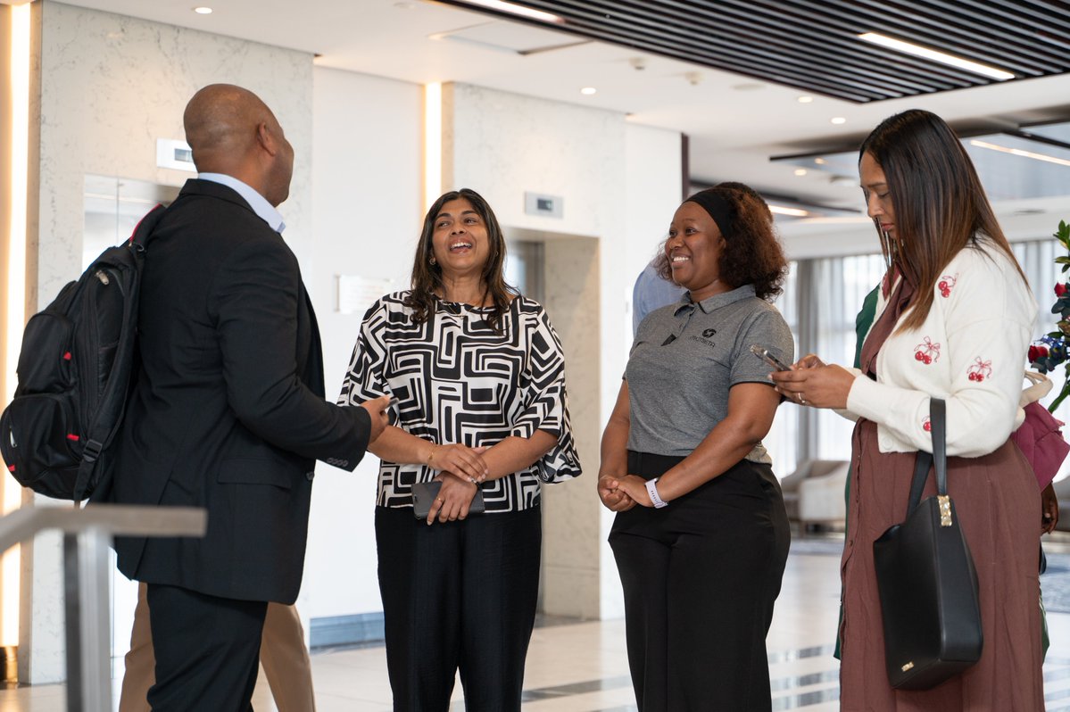 MictSeta's tweet photo. The day started with arrivals, connections and conversations as stakeholders gather for the MICT SETA Stakeholder Engagement Roadshow. Follow along as the day unfolds.

#MICTSETA #Roadshow2026 #Durban #SkillsDevelopment #StakeholderEngagement #FutureOfWork https://t.co/lbWsiaEbaV