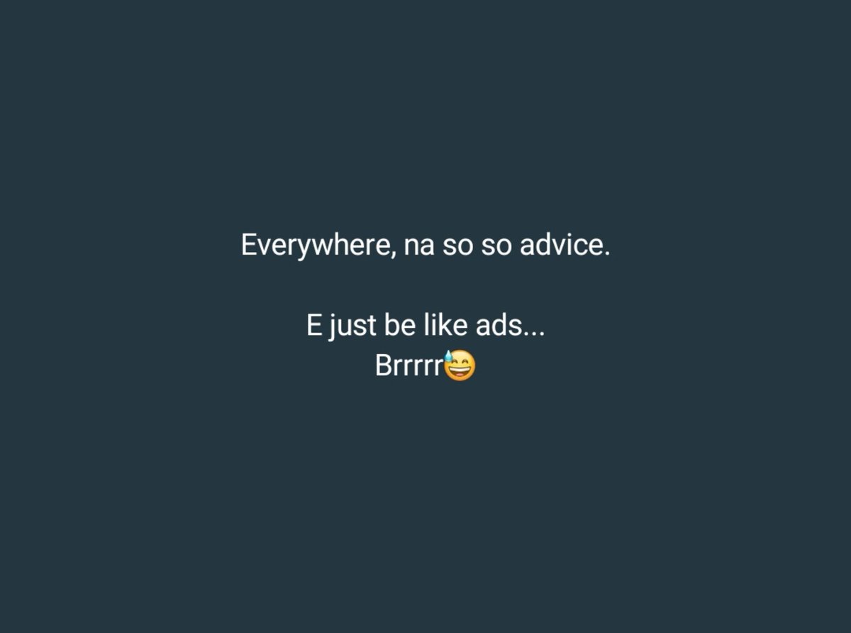 Sopszn07's tweet photo. And no be lie oo https://t.co/IbaOBt4dLC