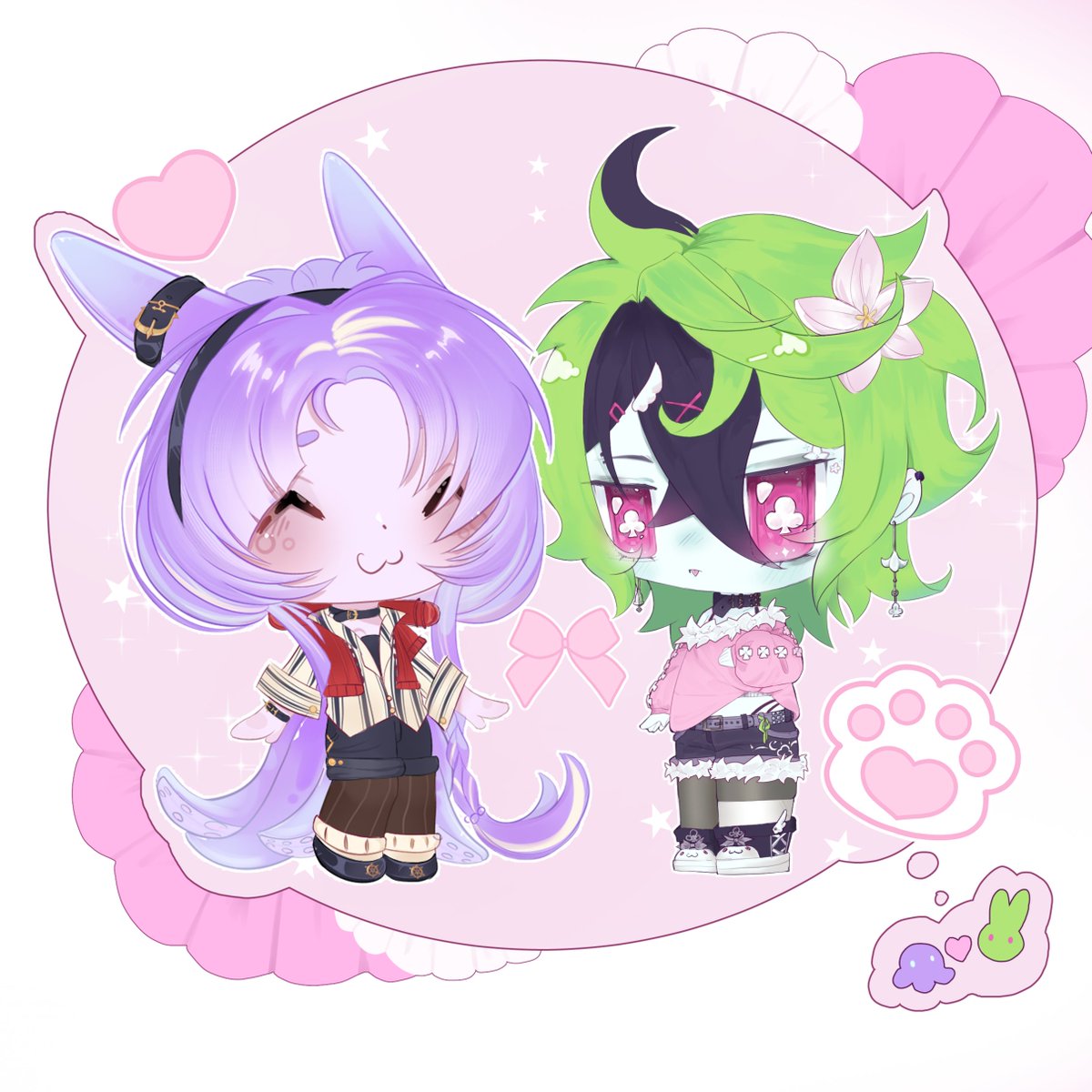 nuimichuu's tweet photo. Collaboration with @Kiotjil 

_____

#art #cute #chibi #digitalart #digitalartist #vgen https://t.co/JEJXglGVc6