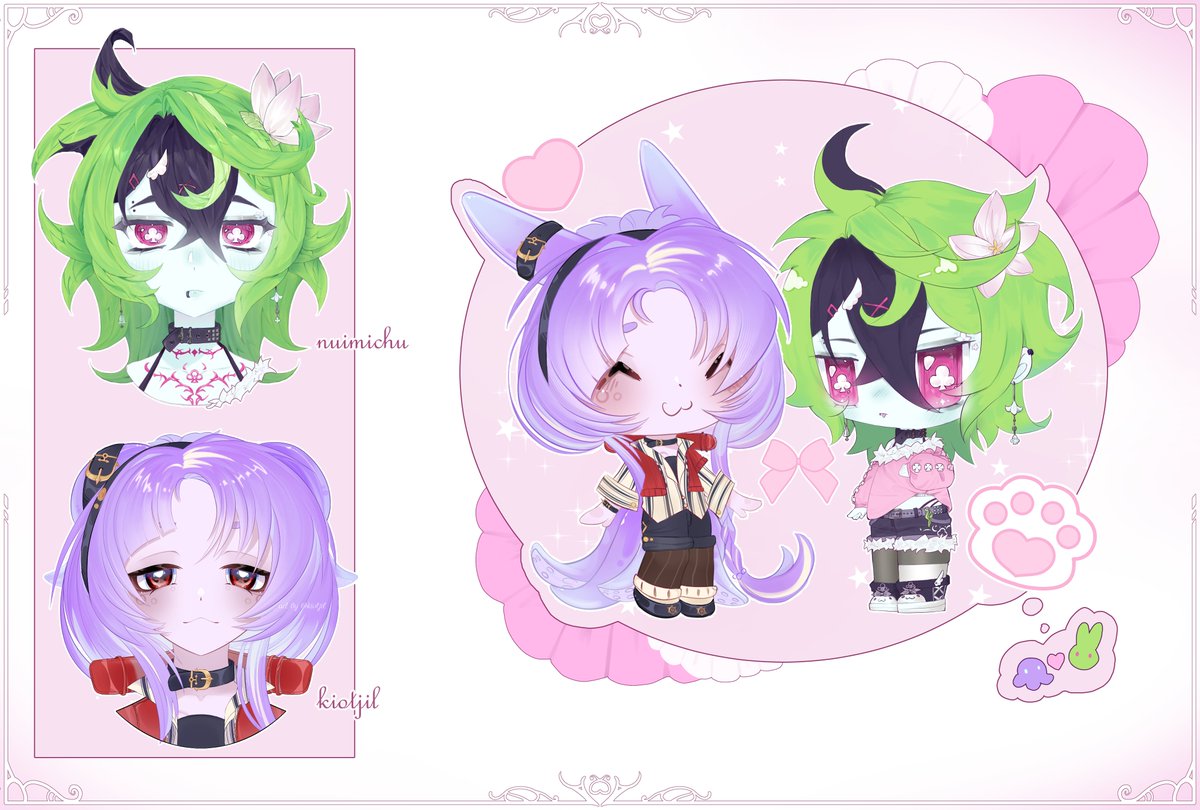 nuimichuu's tweet photo. Collaboration with @Kiotjil 

_____

#art #cute #chibi #digitalart #digitalartist #vgen https://t.co/JEJXglGVc6