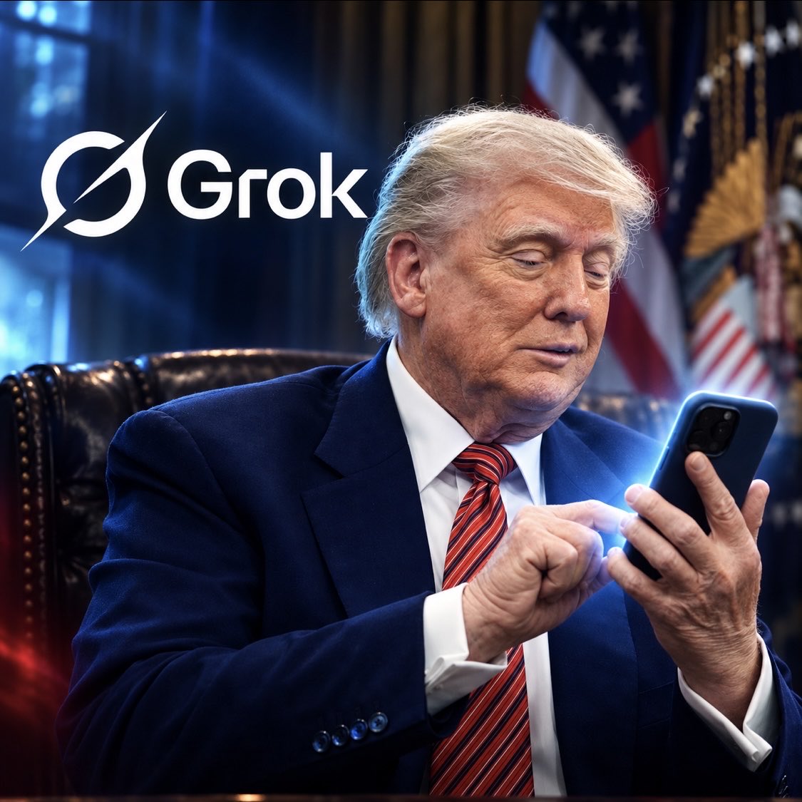 cb_doge's tweet photo. BREAKING: President Trump reportedly spent hours using Grok at the White House, asking how Venezuelans would react if the U.S. captured Nicolás Maduro.

Grok predicted many would celebrate. After Maduro was captured the next month, celebrations followed. Grok saw what was coming! https://t.co/cexEwR04yY