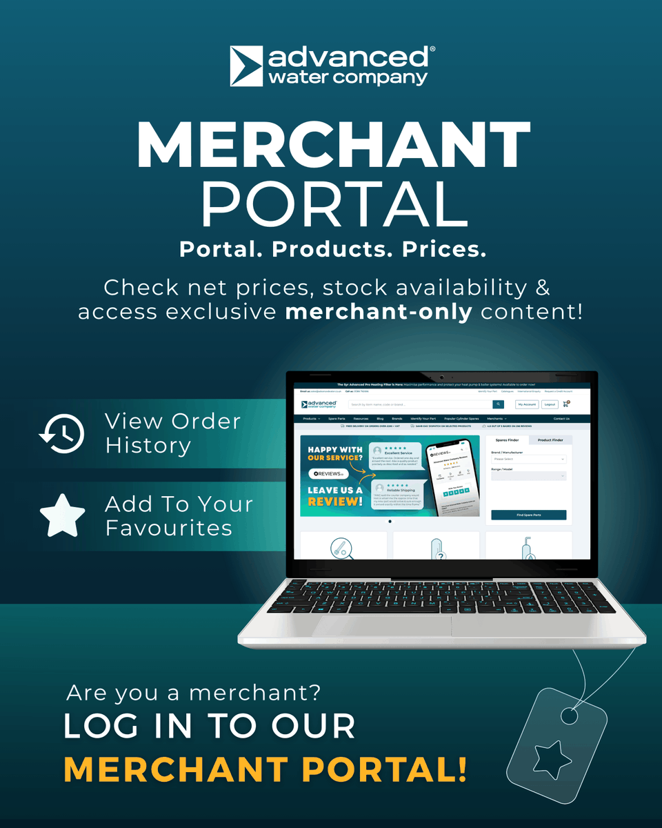 AdvancedWaterCo's tweet photo. Are you making the most of our Merchant Portal? 
Need an account? Email marketing@advancedwater.co.uk!
#AWCMerchantPortal https://t.co/Z4TKES2Pee