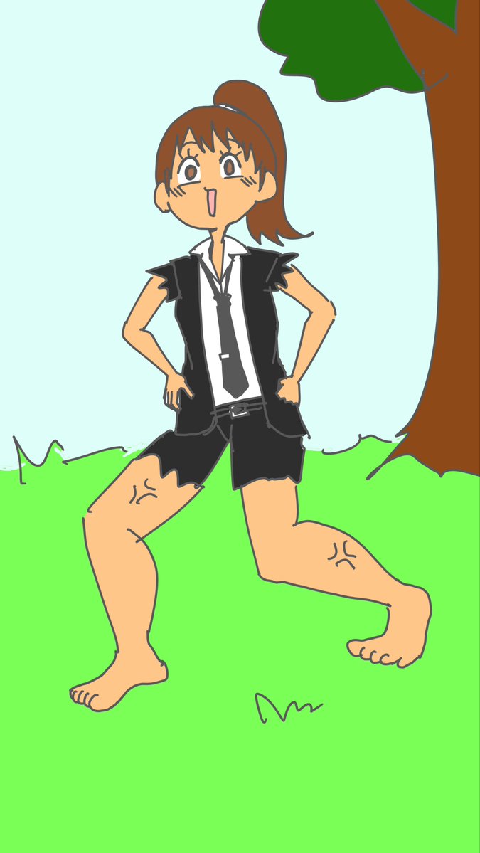 reinkirikoruru1's tweet photo. #skst_1h_drawing 
栗本遥 袖ちぎりがち https://t.co/vAvlx9c1K7