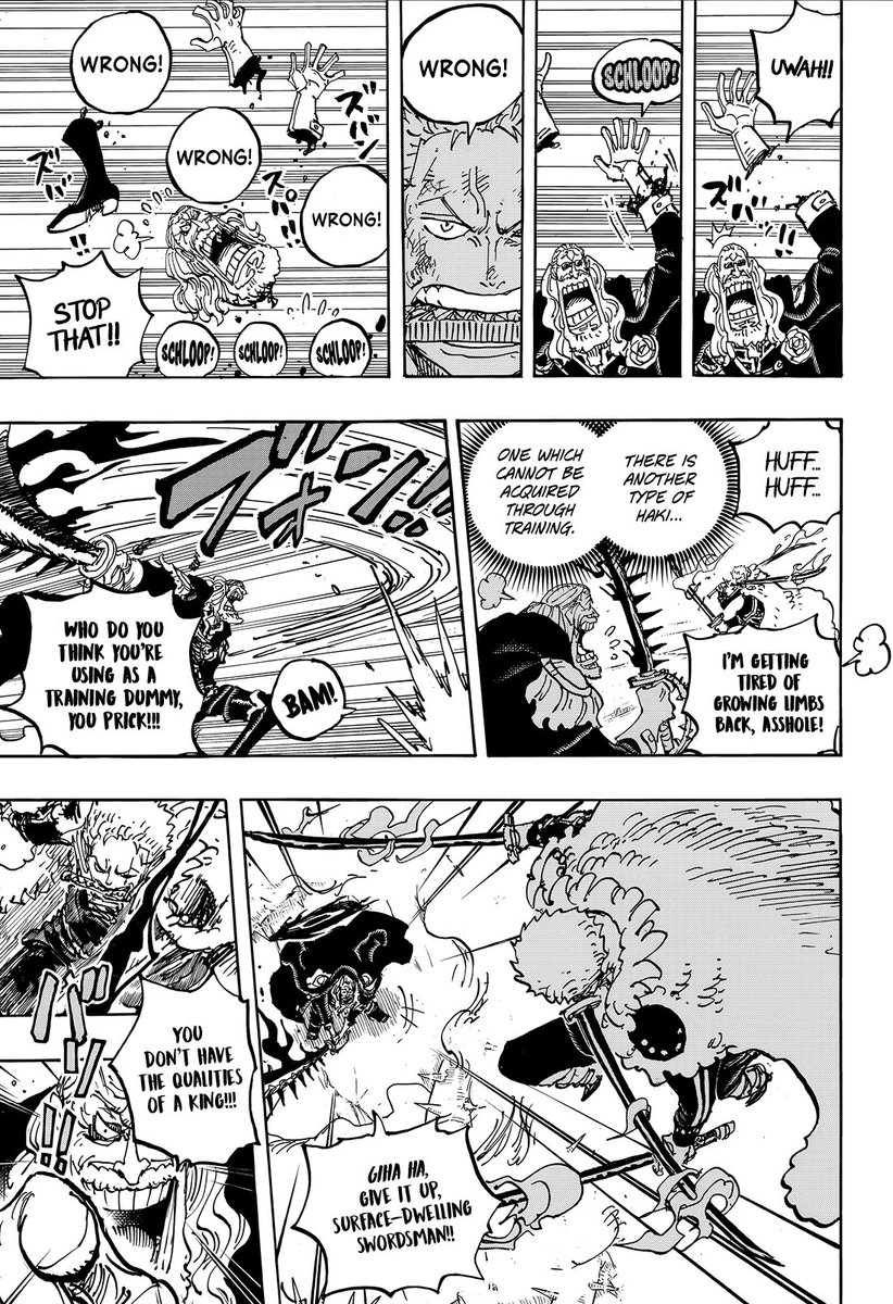 Son_0f_Sparda_'s tweet photo. "Wrong!! Wrong!! Wrong!! "

Luffy for which Conquerors is second nature training infusion, emission &amp; ID

Zoro for which infusion is natural training the feel of conquerors https://t.co/nYqXi3cAgo