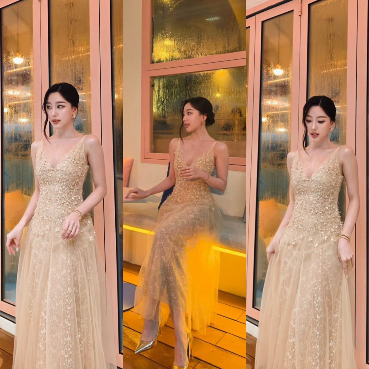 nongm04's tweet photo. เหมือนองค์หญิงหนีวังค์มาเดย์บิ้ว สวยค่ะหมวยพี่ยอมแล้ว นี้คือเด็กผญที่พึ่งจะอายุครบ21ปีบรบูรณ์ในปีนี้ สวยขึ้นทุกปีเลยวะ🫠🤍 #Aheye4EVE #4EVE https://t.co/1b3t128X2O