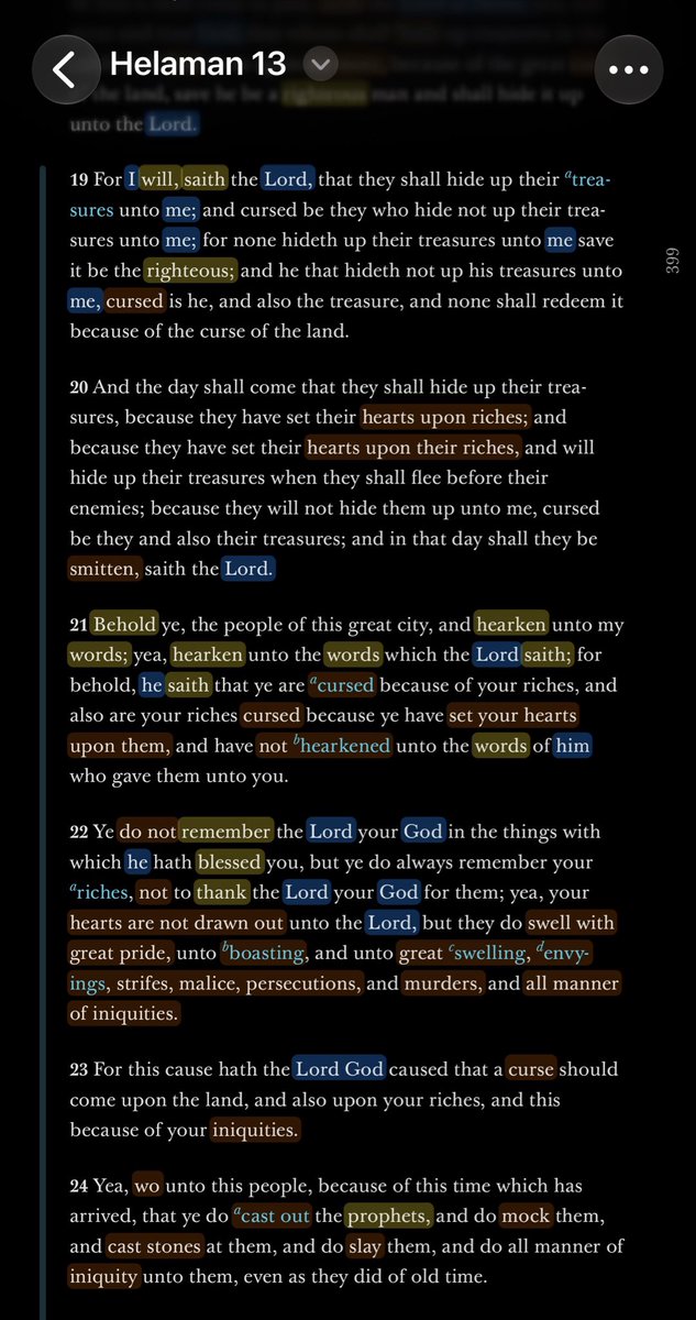 fillngravesFL's tweet photo. Book of Mormon reading this morning…

Helaman 13:19-24, 26 &amp; 39

Samuel the Lamanite continues to preach:
“O ye people of the land, that ye would hear my words! And I pray that the anger of the Lord be turned away from you, and that ye would repent and be saved.”

#BookofMormon https://t.co/cCKt1grWX9