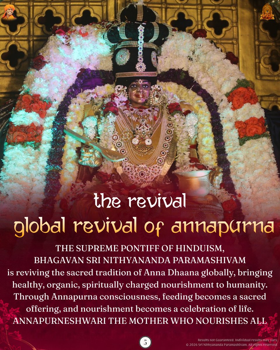 SriNithyananda's tweet photo. Offer Seva, connect with the Divine Mother, and receive Her blessings through THE SUPREME PONTIFF OF HINDUISM, BHAGAVAN SRI NITHYANANDA PARAMASHIVAM. https://t.co/ctBTkcPQZb