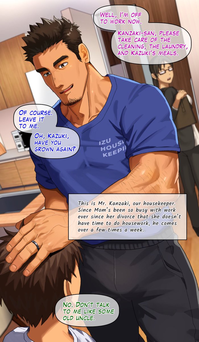 izukonohito's tweet photo. Alone at home with the handsome housekeeper—there’s no way nothing’s going to happen.
Find the rest from the FANBOX link in my profile   
※All characters are adults and are not related by blood. https://t.co/fRVc9PCcyf