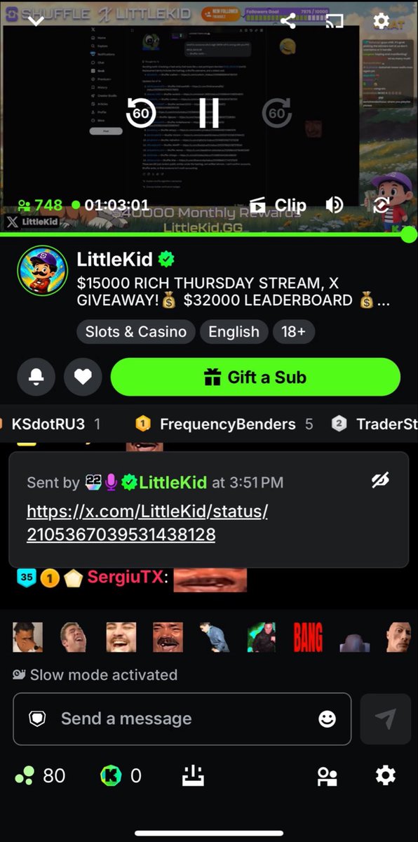 sinisterswa77's tweet photo. @LittleKid @shufflecom I hope am not late I slept off after the stream I hope am not late 

Shuffle 🆔: Defikid12 https://t.co/0rpOxmufPW