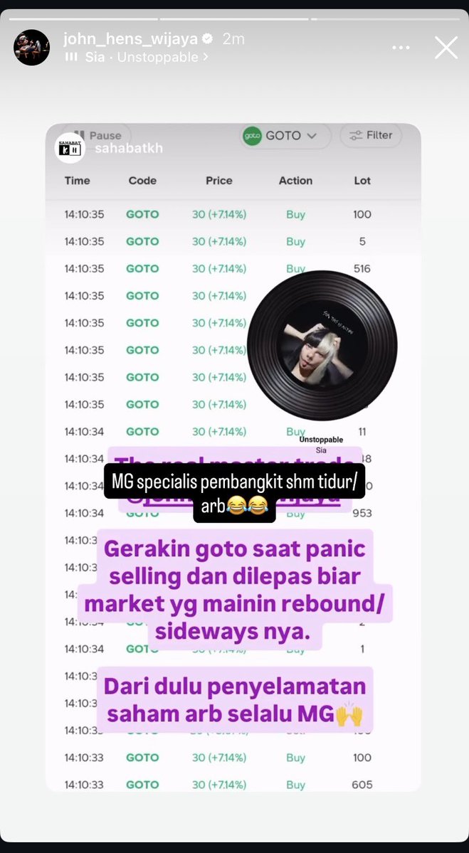 LambeSahamjja's tweet photo. gokil njirr broker summary mg yang bongkarin nih goto https://t.co/0hPlBXOwoa
