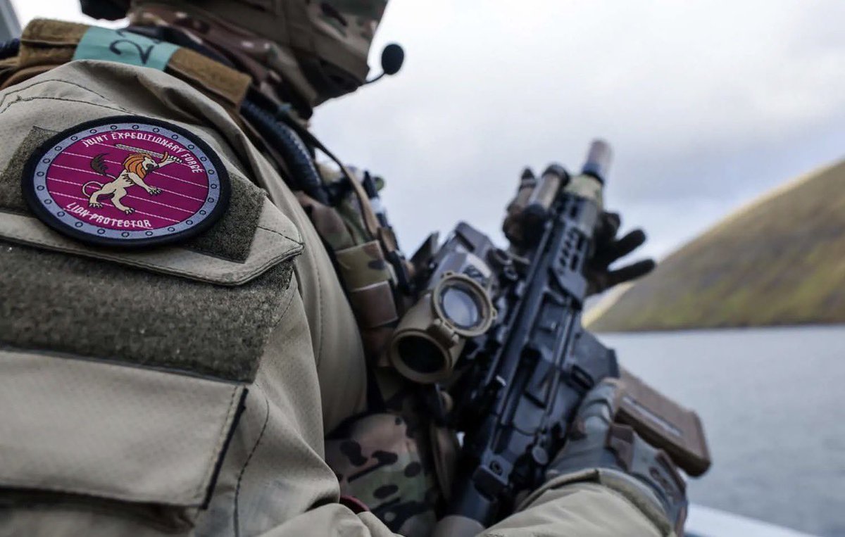 JEFnations's tweet photo. 🇬🇧 🇩🇰 🇫🇴 From history, we draw strength. From partnership, we build the future.
For the first time since WWII, @RoyalMarines have returned to the Faroe Islands as part of Exercise #LionProtector26.
Across the dramatic volcanic landscape, UK Commandos, Danish and Faroese forces have trained together — boarding vessels, landing on rugged coastlines and operating in some of the North Atlantic’s most demanding terrain.
But this is about more than an exercise.
It is about trust built through action. Readiness forged together. And allies standing shoulder-to-shoulder to protect the waters, people and freedoms we share.
For further details on the exercise: https://t.co/D7FQrXes70
@forsvaretdk @DefenceHQ @JFCNorfolk @RoyalNavy @RoyalAirForce @BritishArmy @GenGJenkinsRM