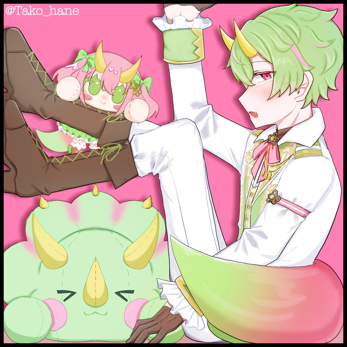 Tako_hane's tweet photo. #めめ村絵描きさんと繋がりたい 
最近落ち着いてきたので久々に…🙌
♻️、👤＋中心に全反応巡回します☺️ https://t.co/ooJPNawy2i