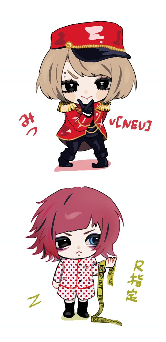 porio_desuyo's tweet photo. ミニキャラの練習してました！('□' )✨ https://t.co/ro7ZBd4AgM