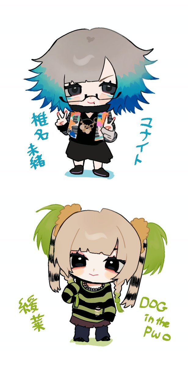 porio_desuyo's tweet photo. ミニキャラの練習してました！('□' )✨ https://t.co/ro7ZBd4AgM