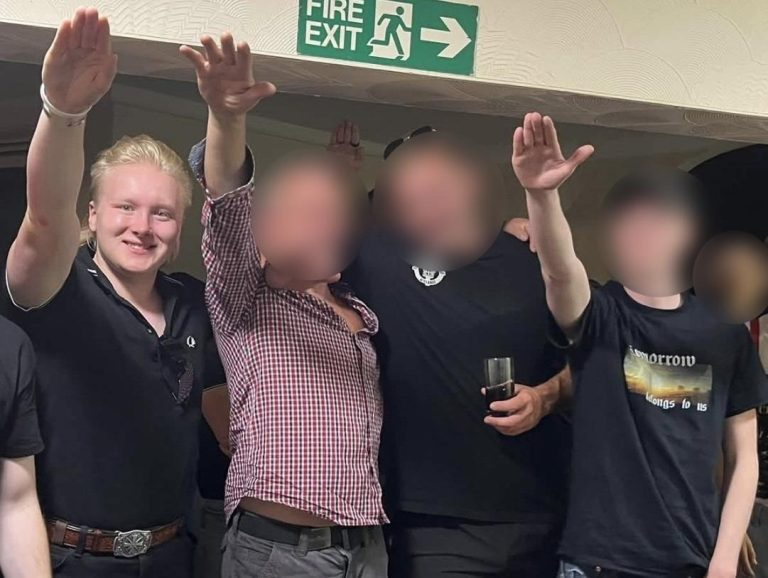 hopenothate's tweet photo. Also involved is Russian-born Alexander Zaslavsky, AKA Joseph, another former NSN activist now based in the UK.

We exposed Zaslavsky in August for his activity with White Vanguard.

https://t.co/wvhIqHeDgG https://t.co/TMt5d5THCM