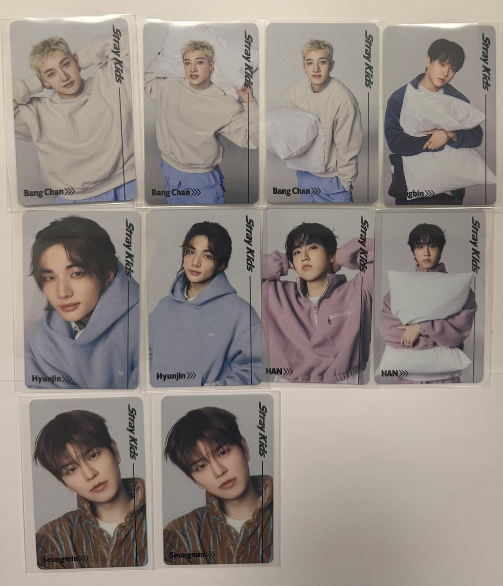 totusg9's tweet photo. 交換 Straykids ランダムフォトカードトレカ RUN IT POPUP ポップアップ スキズ

【譲】
バンチャン🐺
チャンビン🐖🐇
ヒョンジン🥟
ハン🐿️
スンミン🐶

【求】
アイエン🦊
👑優先、スタンプなしは所持済みのため優先度低いです。

都内手渡し、東京ドーム公演手渡し(郵送❌)
お気軽にお声掛け下さい🙇‍♀️ https://t.co/S1DHXNylja