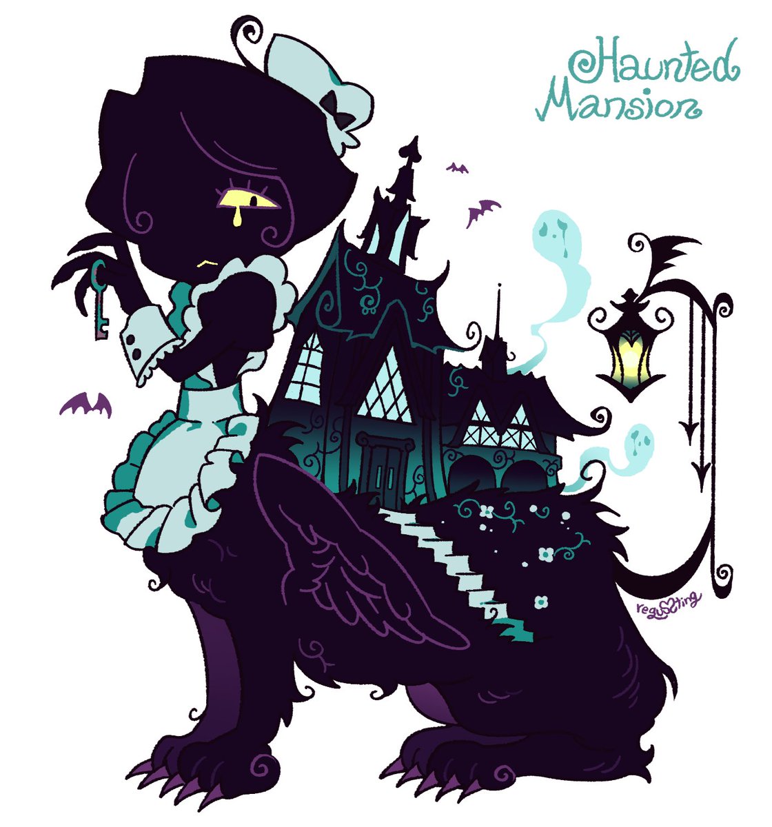 SugerSting's tweet photo. Gargoyle OC https://t.co/s01u3yv989