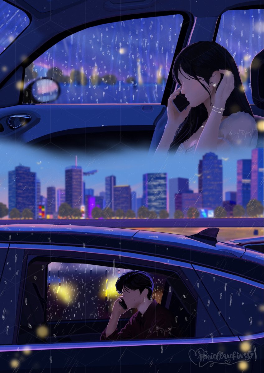 reniellarchives's tweet photo. “It’s a rainy August. Nakita kong unti-unti ang pagpatak ng ulan sa salamin ng sasakyan. We’re in traffic. Ang mga ilaw galing sa sasakyan at establisyimento ay nadepina pa ng mga patak ng ulan sa salamin.”

To Fall Again | Kabanata 10 https://t.co/mvfNXf68Ih
