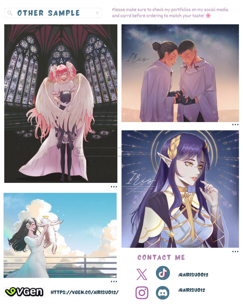 airisu0012's tweet photo. [ Open Commissions for Local (IDR) &amp; International (USD) ]
↻ &amp; ♡ are really appreciated ^^
I am re-updating my cms sheet, other sample in my carrd
For Details &amp; ToS ╰┈➤ https://t.co/aQaMYtwgFd
For ordering on vgen ╰┈➤ https://t.co/QrzjY3waUz 
#VGenComm #ArtistsofSEA_cms https://t.co/mjbwODvSXC