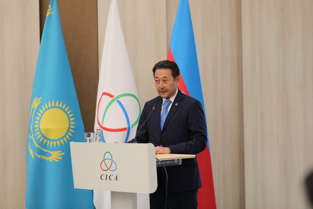 KairatSarybay's tweet photo. Welcomed #MAASOT2026 & #CICA plenary session at #CICA_HQ hosted by #Kazakhstan - coordinator in #Epidemiology #PublicHealth & #Pharmaceuticals
Glad to witness #CICA's practical outcomes at medical Congress reflected in dynamic agenda bridging science & health care delivery https://t.co/1n75C8hlOz