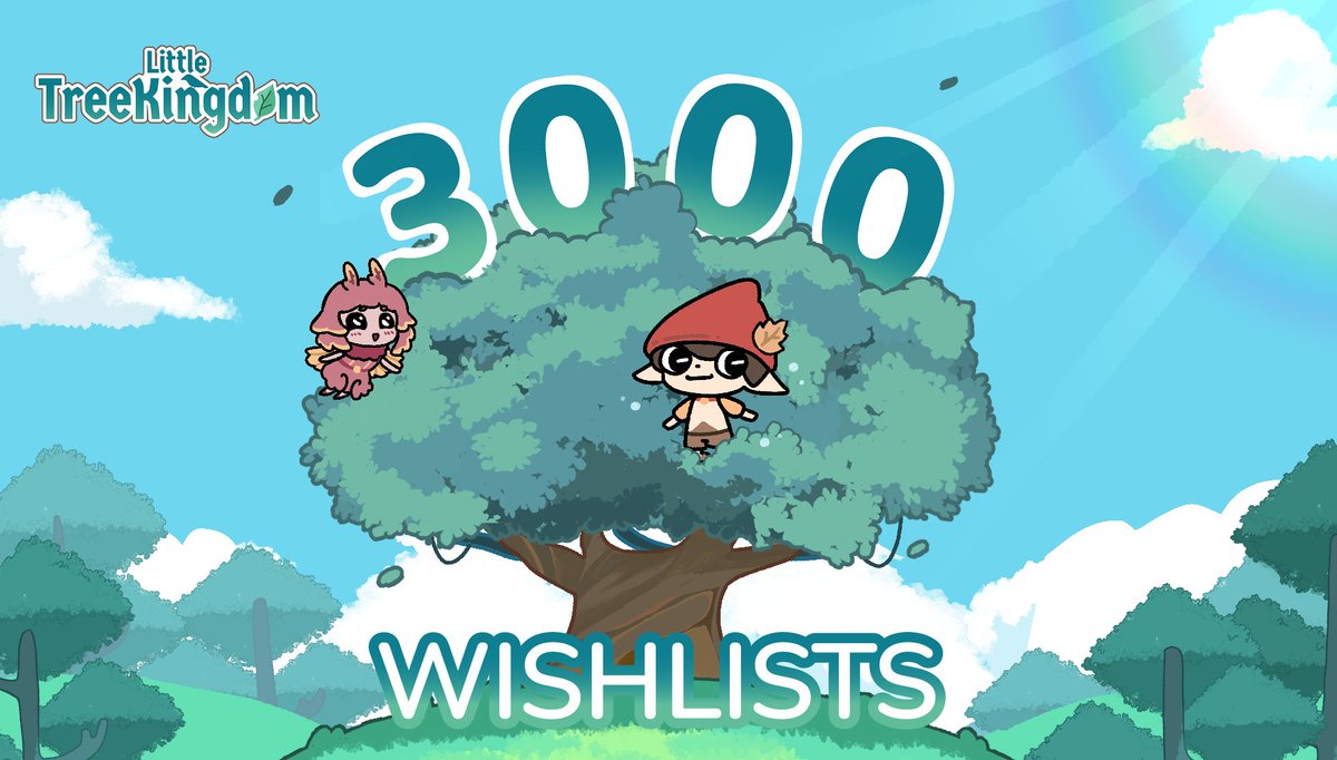 ltkofficial_'s tweet photo. WE HIT 3000 WISHLISTS ON STEAM!

Thank you so much to the 3000+ mayors supporting our little gnomes' journey on Steam. We can't make this far without your love and support for the past few months. 

Thank you again, and we love you 3000! 💚🍃

#cozygames #gamedev #gaming https://t.co/0qxm1sgUmq
