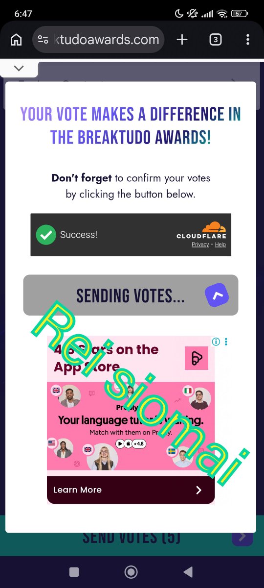 reisiomai0203's tweet photo. @divestream_ @BABYMONSTERINTL 20 votes (part 2)
total number of votes
cast by Rei siomai:
5+20+20 = 45 votes
#IVExBABYMONSTER https://t.co/UTGktYu9eT