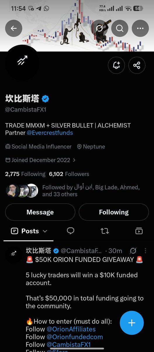 ITomapii's tweet photo. @CambistaFX1 @OrionAffiliates @Orionfundedcom @61ers Done ✅✅ 
@Trade__Trainer 
@tradertheory 
@Tradermayne https://t.co/4gipkeQuXd