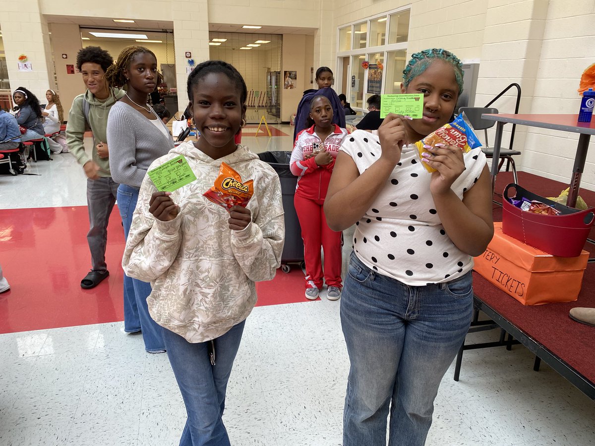 Ms_Snoddy1's tweet photo. Another round of @WHS_HCS A.C.E.S. Positive Behavior Lottery winners in the bag! These amazing Wolfpack scholars were celebrated for their commitment to always being A.C.E.S. Strong! @MrsDaMeka #Accountable #Considerate #Engaged #Safe #PackPride https://t.co/rqBKqKBuih
