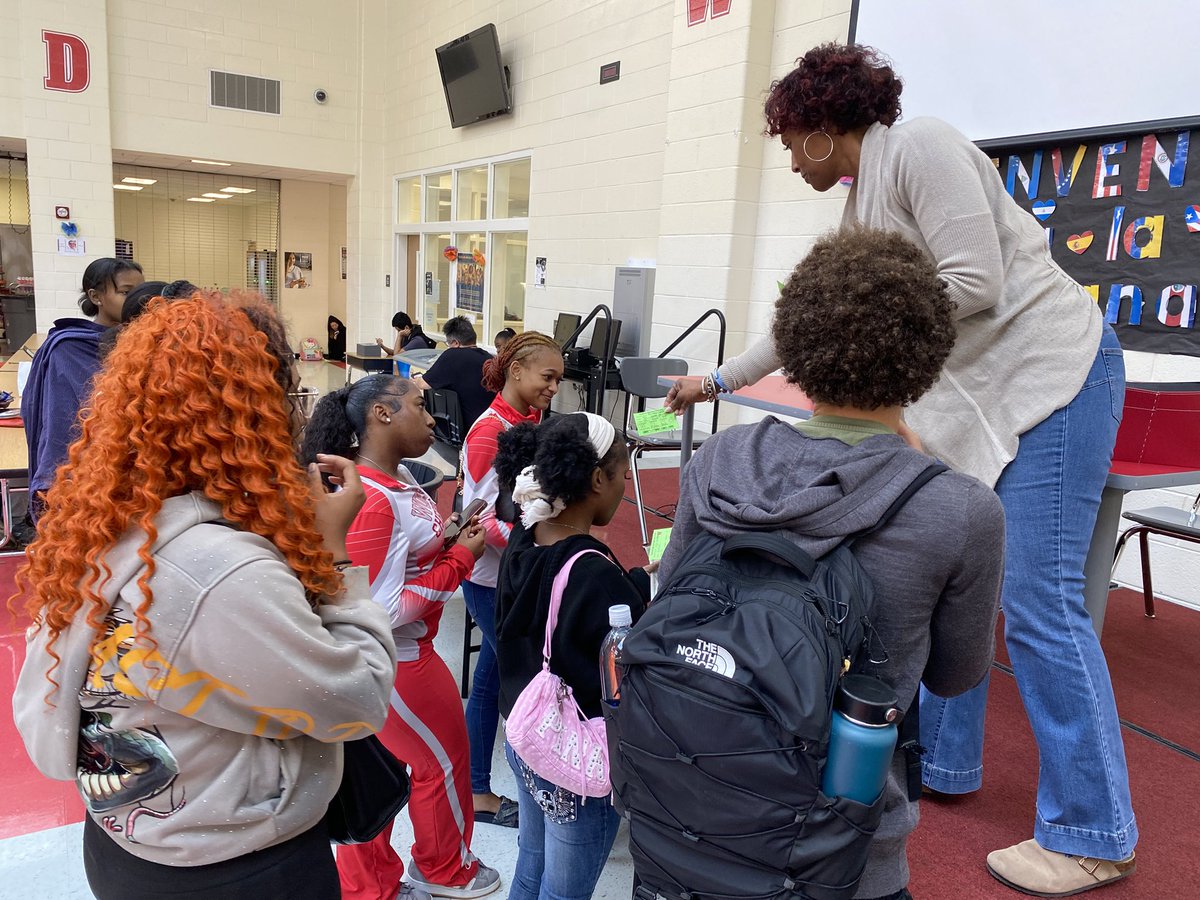 Ms_Snoddy1's tweet photo. Another round of @WHS_HCS A.C.E.S. Positive Behavior Lottery winners in the bag! These amazing Wolfpack scholars were celebrated for their commitment to always being A.C.E.S. Strong! @MrsDaMeka #Accountable #Considerate #Engaged #Safe #PackPride https://t.co/rqBKqKBuih