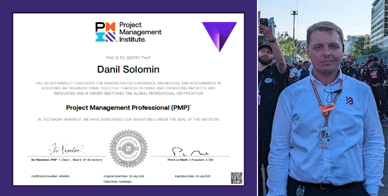 pmacademypm's tweet photo. 923rd PMP certificate by @pmacademypm
Danil Solomin cleared PMP exam
#pmacademy #PMP #pmpexambaku #PMPExamPrep #PMPExam #pmpbaku #projectmanagementbaku #projectmanagementazerbaijan #pmpmentor #project #ProjectManagement #ProjectManager https://t.co/RrTWM8Y29K