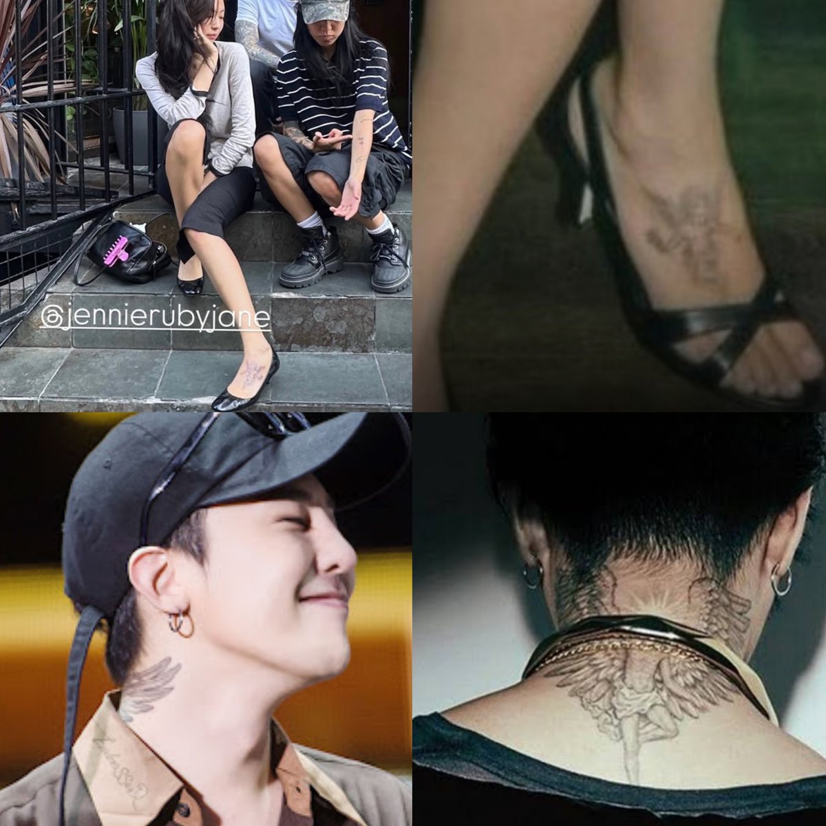 komaljj45's tweet photo. @dyklilyroseqjq Remind me of couple tattoos like Winkook 😍😍😍

Pigmin fans dragging Jungloo left and right but jungloo fans https://t.co/o17ytYmRba