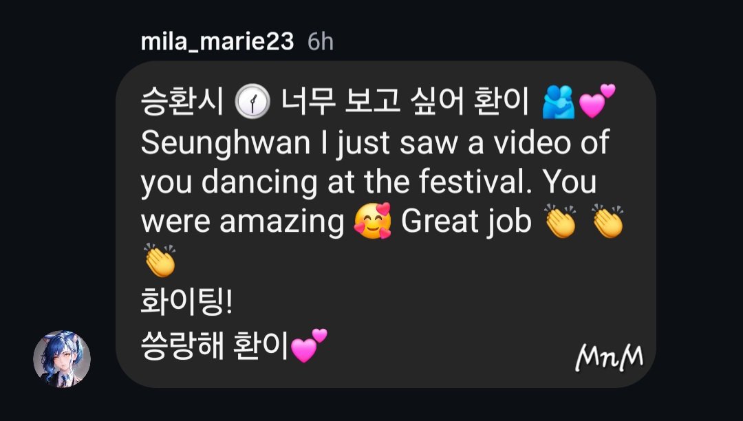 AmiraAi's tweet photo. 😲...Seunghwan uploaded a selfie 5 hours ago. 

I left him a message on his Instagram 6 hours ago to do 승환시 and let him know I saw a video from the festival and he was amazing 🙂

I'll be so happy if he saw it. I know things have been really tough for him but he's doing his best and I'm so proud of him 🥰

Seunghwan you're doing an amazing job and I'm cheering for you while you're serving in the military 🫡💖

Thank you for the selfie. You look very handsome ☺️ I saw more videos from the festival and you did a great job!

Your Boats from all over the world are still here supporting you. I'll use Angel Wings to fly my love and support overseas to you 💌💖💕🪽
화이팅!
씅랑해 환이 🫂💕
#정승환 #jeongseunghwan