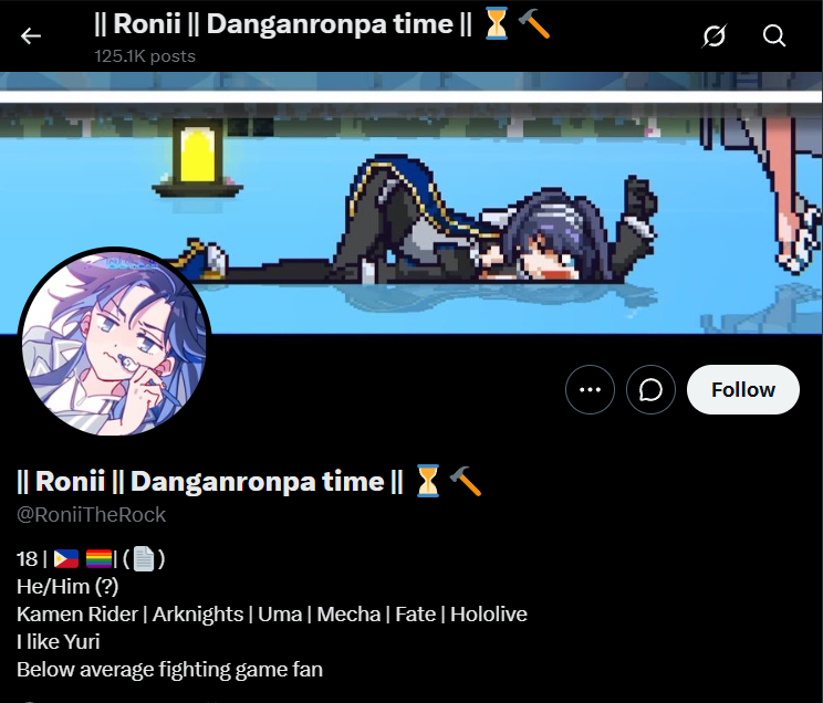 BeRoniiTwo's tweet photo. guess I'm going back to square one again

Hi, I'm Ronii and I was extremely stupid https://t.co/8Vyqpreysz