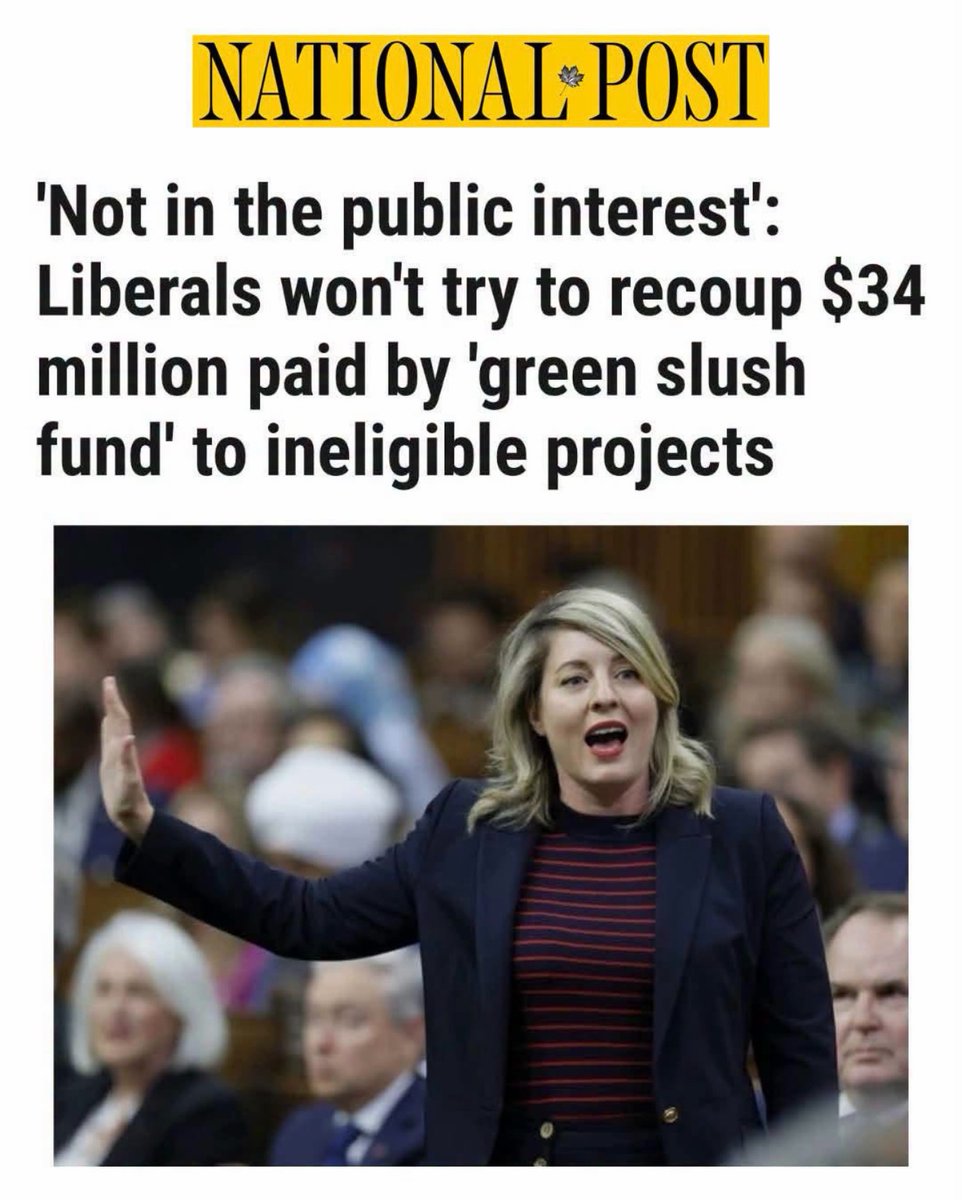 MacBros's tweet photo. 🚨 THE LIBERALS JUST DECIDED YOUR MONEY ISN'T WORTH THE PAPERWORK 🚨
#greenslushfund #PublicInterest #scandal #Corruption #cdnpoli #canada #LiberalsMustGo #MarkCarneyCantBeTrusted #Liberals #MarkCarney #WakeUpCanada https://t.co/s2oORZIuw7