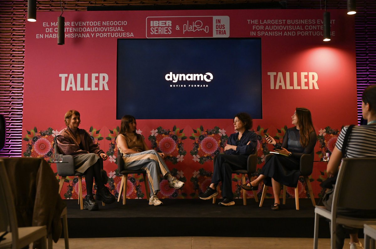 iberseries_pi's tweet photo. ✨ Así ha sido “Mujeres en la ficción iberoamericana: trazando puentes desde Dynamo @DynamoCine”, una conversación sobre talento, identidad y proyección internacional🎬🌎

#IberseriesyPlatinoIndustria26 https://t.co/Jdq8iG1G8y