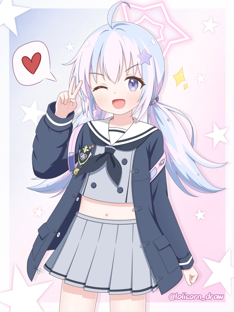 lolicorn_draw's tweet photo. ただいま💜
#ブルアカ #宇沢レイサ https://t.co/VROMe7cqaz