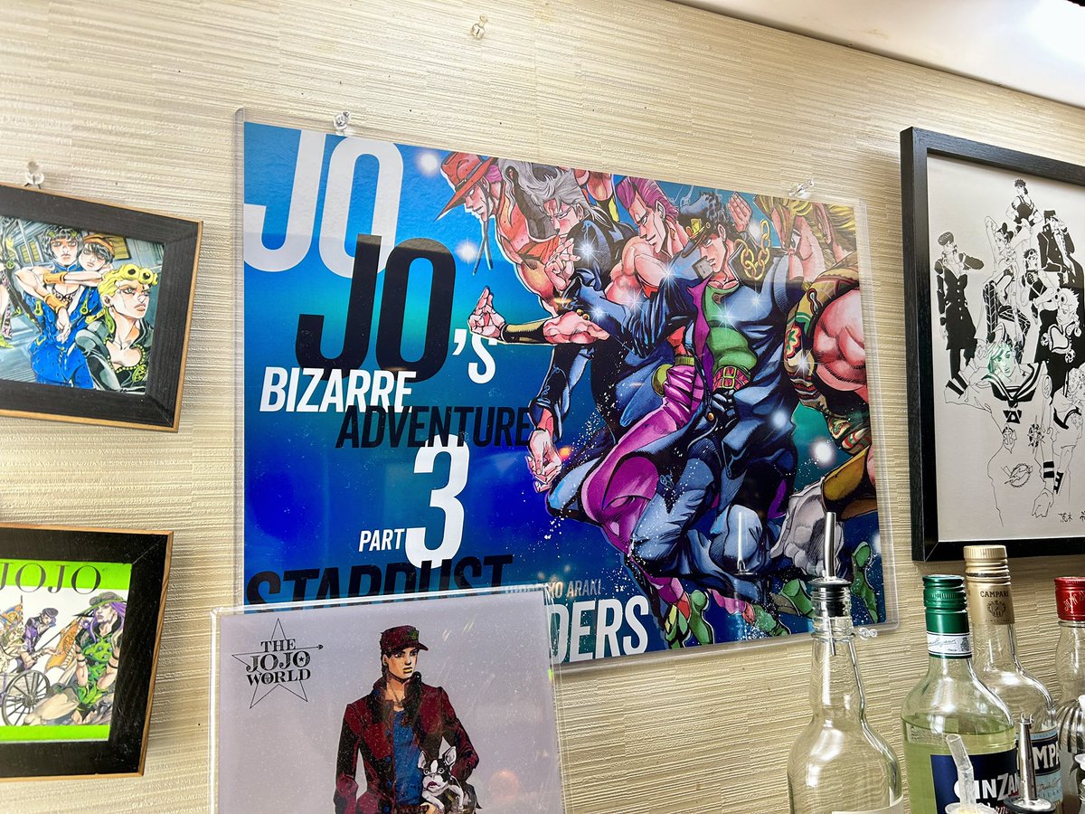 barStoneOcean's tweet photo. 🍸ストーンオーシャンオープン🍸

10月2日(金)  ゆう

本日もご来店お待ちしております
#JoJoBarストーンオーシャン
#ジョジョバー https://t.co/3Ro3ImJGjE
